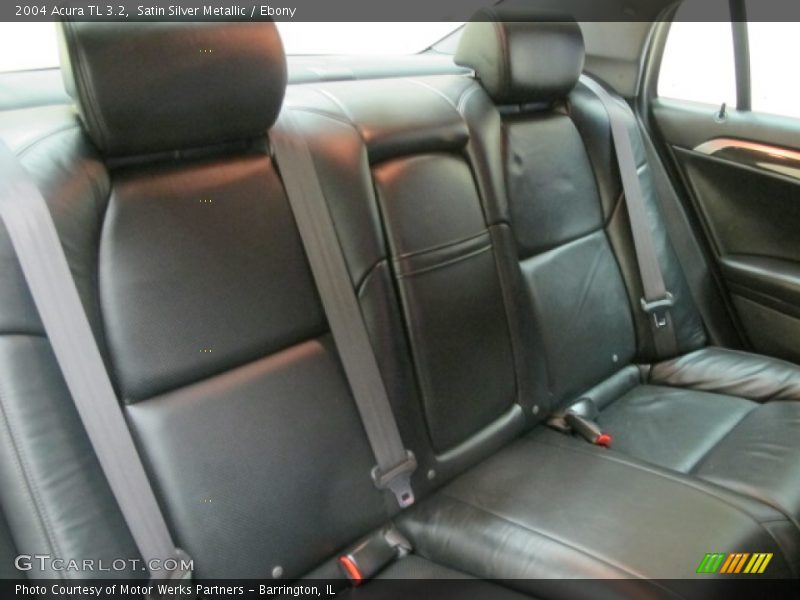 Satin Silver Metallic / Ebony 2004 Acura TL 3.2
