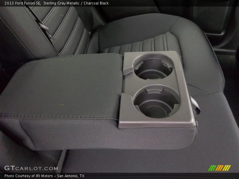 Sterling Gray Metallic / Charcoal Black 2013 Ford Fusion SE