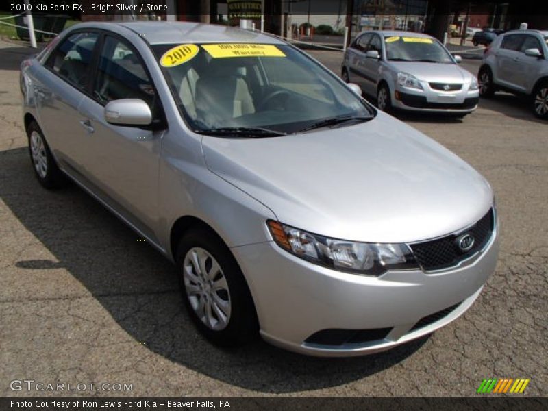 Bright Silver / Stone 2010 Kia Forte EX