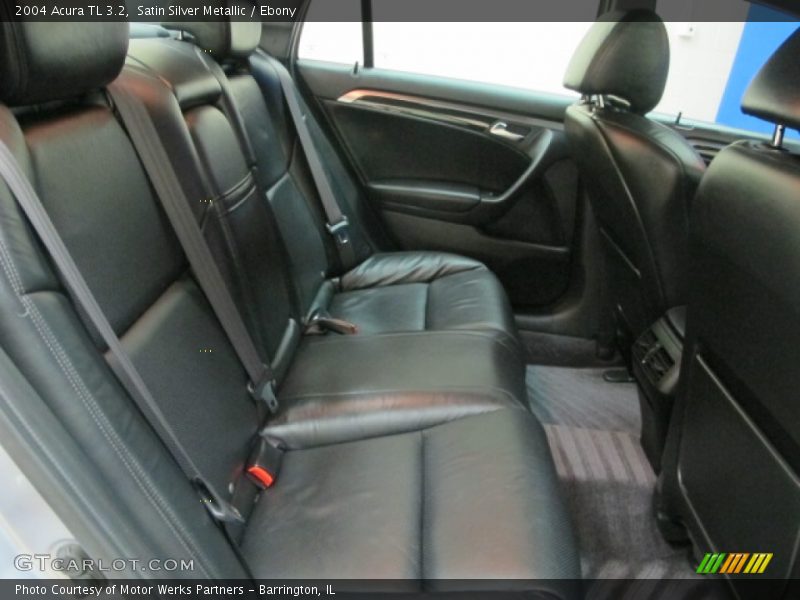 Satin Silver Metallic / Ebony 2004 Acura TL 3.2