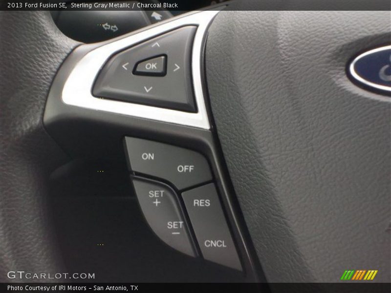 Sterling Gray Metallic / Charcoal Black 2013 Ford Fusion SE