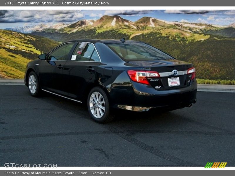 Cosmic Gray Metallic / Ivory 2013 Toyota Camry Hybrid XLE