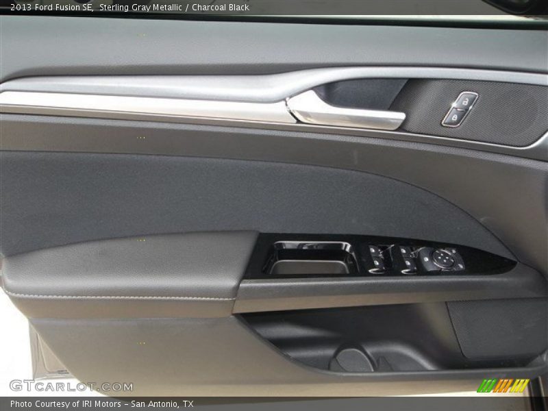 Sterling Gray Metallic / Charcoal Black 2013 Ford Fusion SE