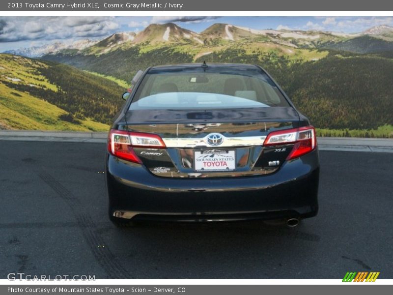 Cosmic Gray Metallic / Ivory 2013 Toyota Camry Hybrid XLE
