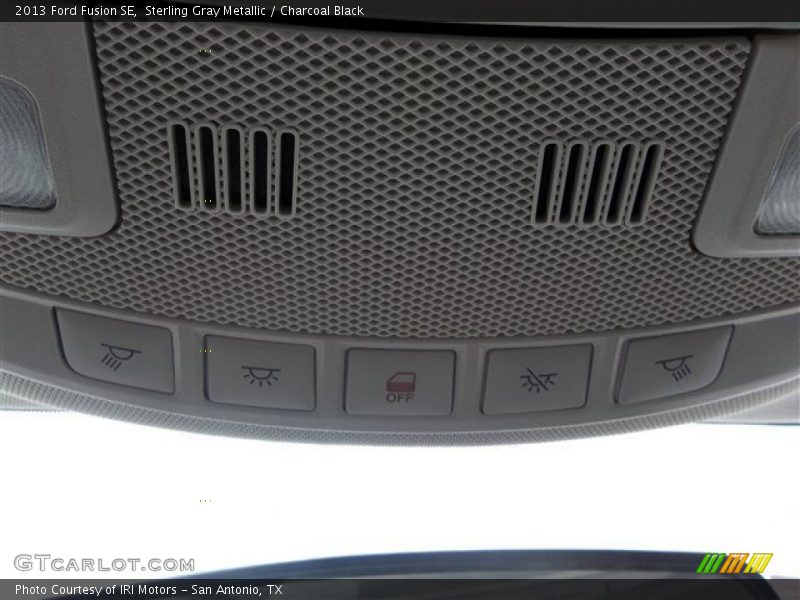 Sterling Gray Metallic / Charcoal Black 2013 Ford Fusion SE