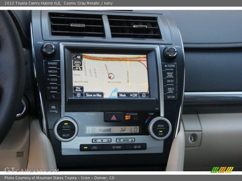Cosmic Gray Metallic / Ivory 2013 Toyota Camry Hybrid XLE