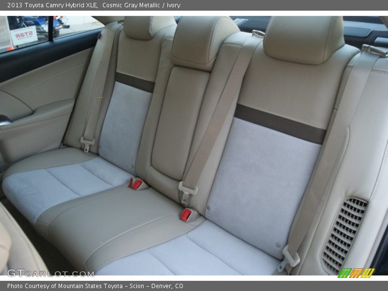 Cosmic Gray Metallic / Ivory 2013 Toyota Camry Hybrid XLE