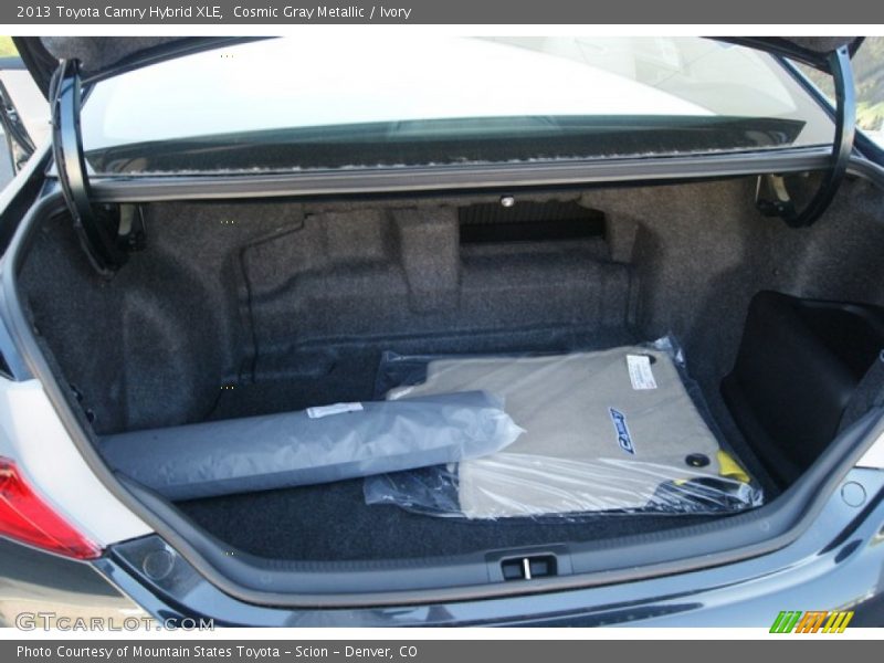 Cosmic Gray Metallic / Ivory 2013 Toyota Camry Hybrid XLE
