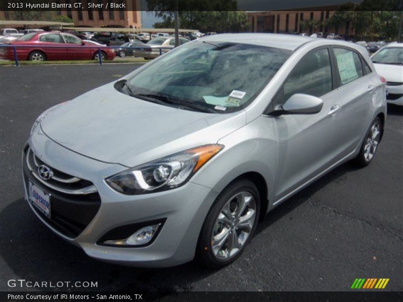 Silver / Black 2013 Hyundai Elantra GT