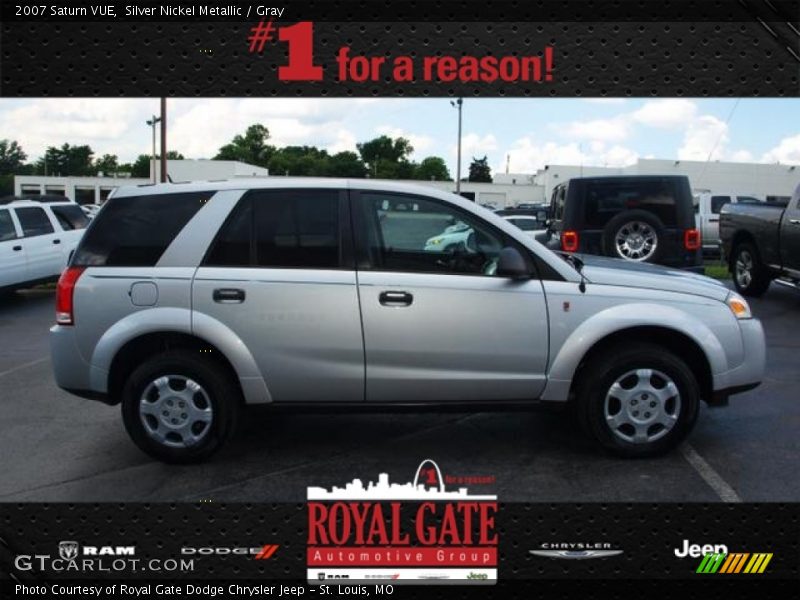 Silver Nickel Metallic / Gray 2007 Saturn VUE