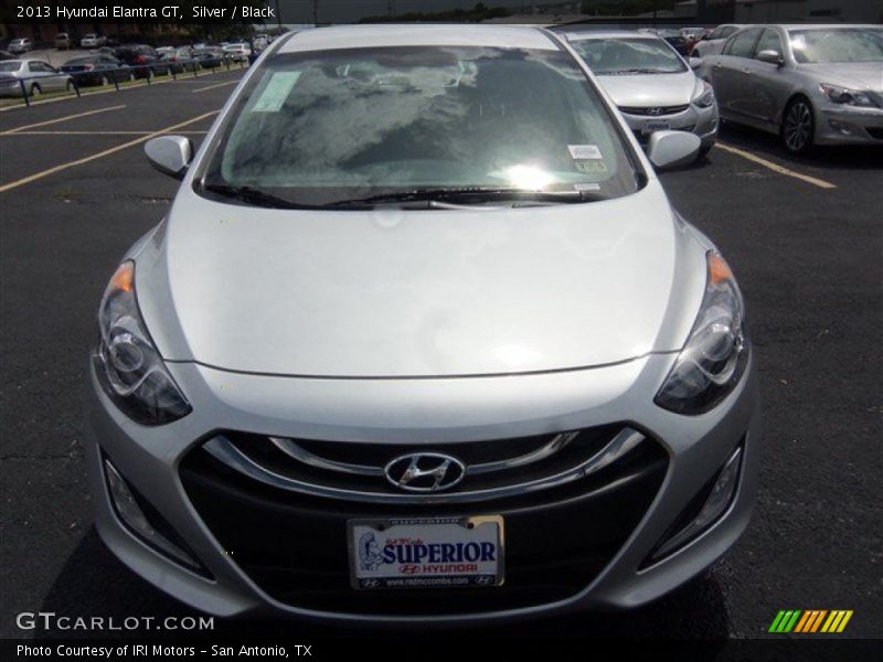 Silver / Black 2013 Hyundai Elantra GT