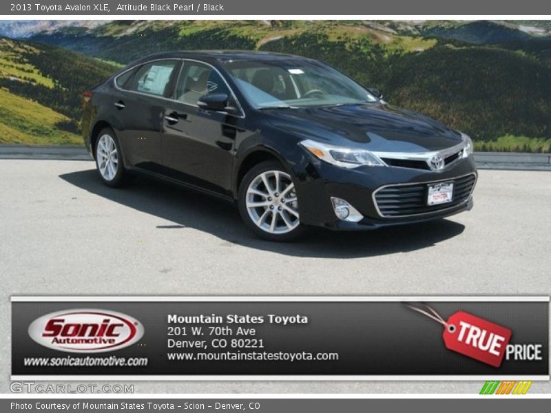 Attitude Black Pearl / Black 2013 Toyota Avalon XLE