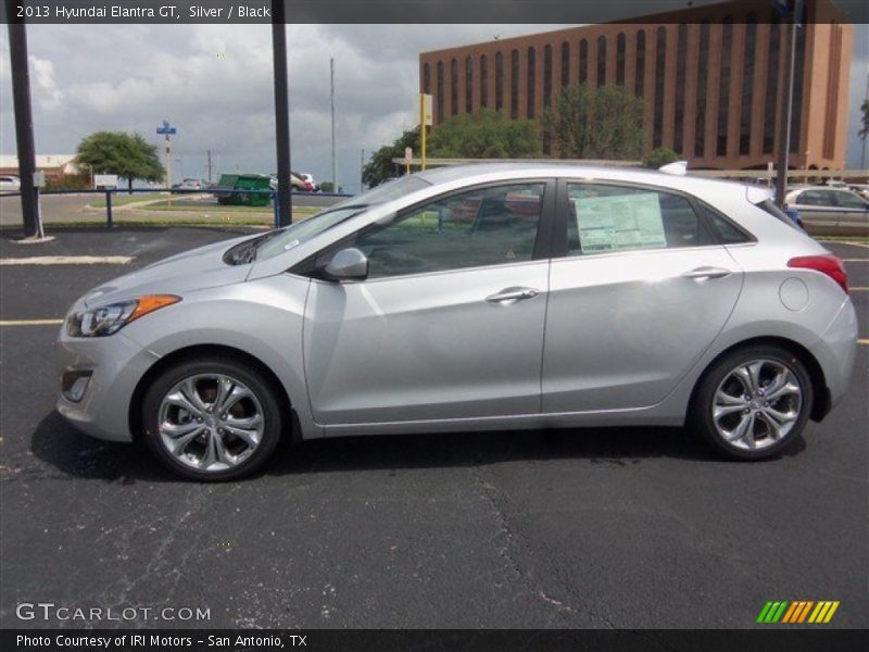 Silver / Black 2013 Hyundai Elantra GT