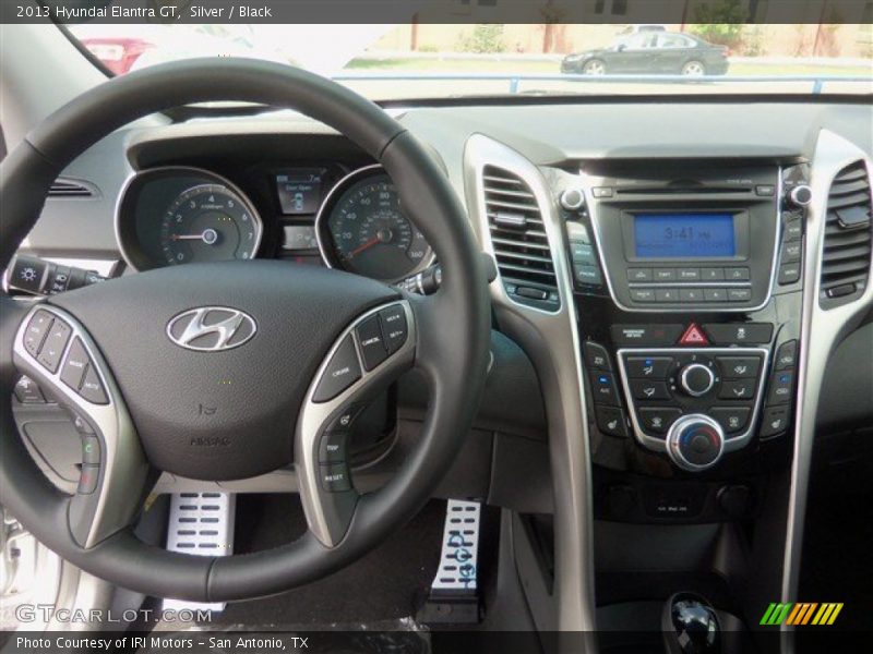 Silver / Black 2013 Hyundai Elantra GT