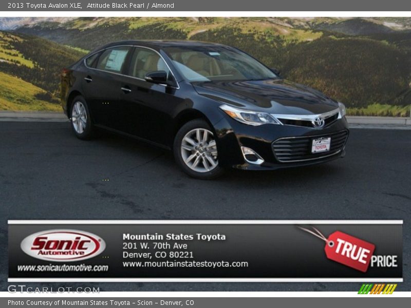 Attitude Black Pearl / Almond 2013 Toyota Avalon XLE