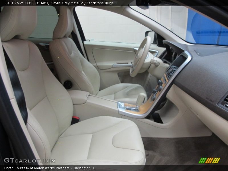 Savile Grey Metallic / Sandstone Beige 2011 Volvo XC60 T6 AWD