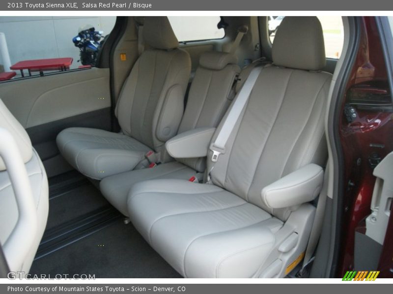 Salsa Red Pearl / Bisque 2013 Toyota Sienna XLE