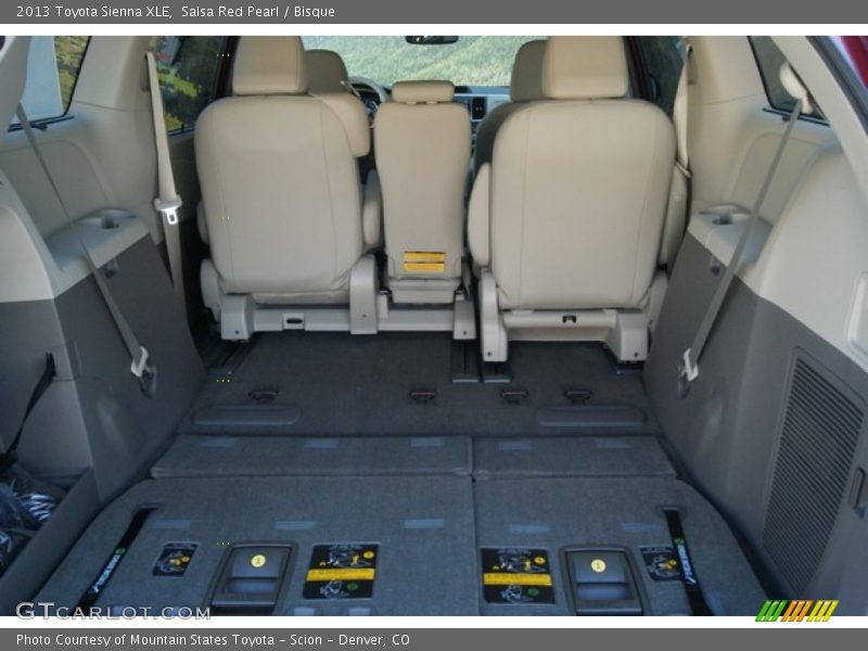 Salsa Red Pearl / Bisque 2013 Toyota Sienna XLE