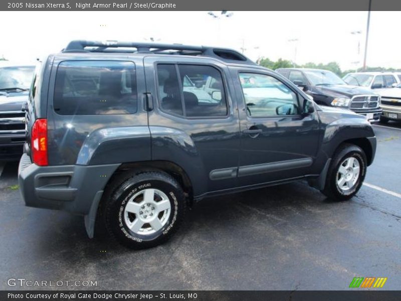 Night Armor Pearl / Steel/Graphite 2005 Nissan Xterra S