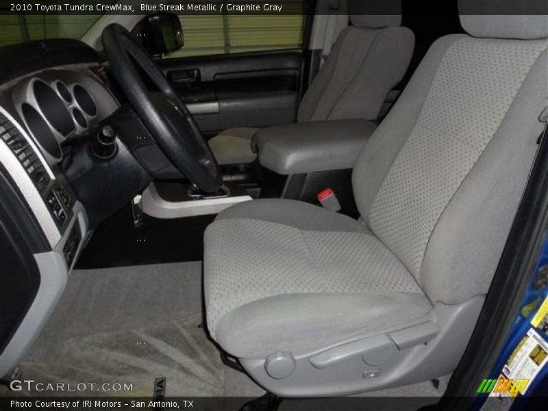 Blue Streak Metallic / Graphite Gray 2010 Toyota Tundra CrewMax