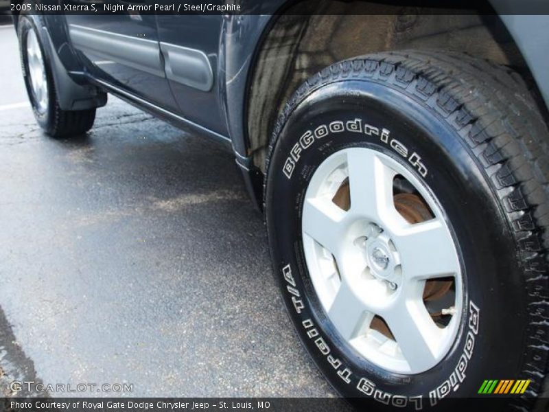 Night Armor Pearl / Steel/Graphite 2005 Nissan Xterra S
