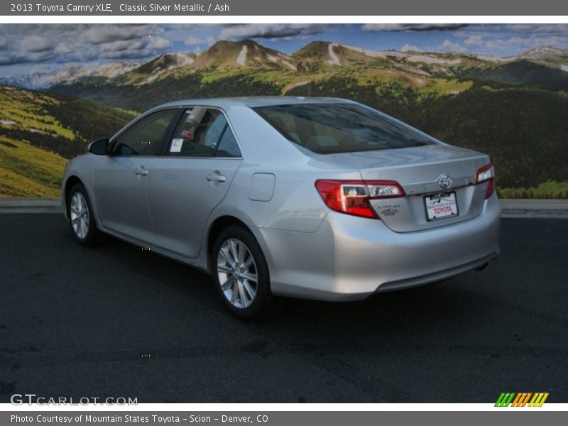 Classic Silver Metallic / Ash 2013 Toyota Camry XLE