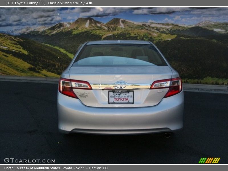 Classic Silver Metallic / Ash 2013 Toyota Camry XLE