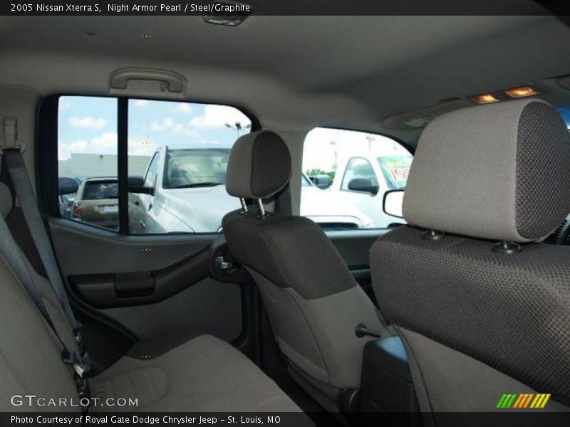 Night Armor Pearl / Steel/Graphite 2005 Nissan Xterra S