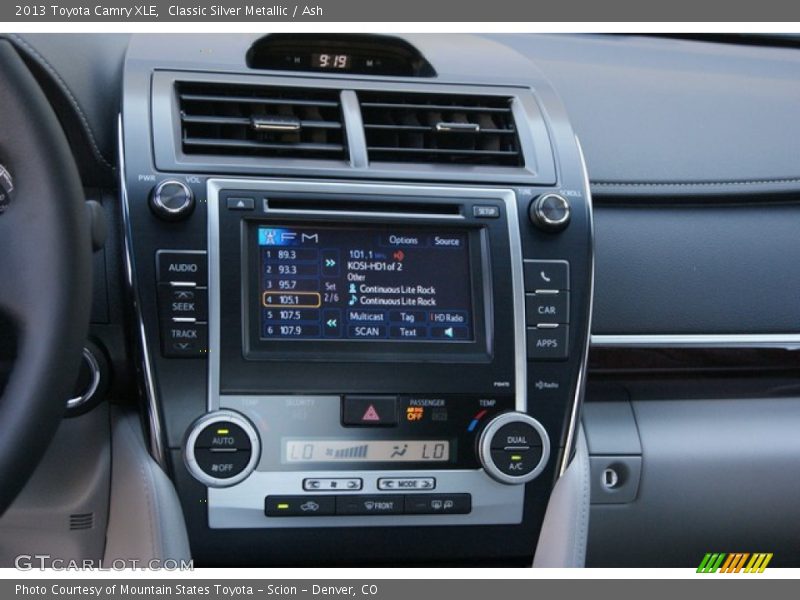 Classic Silver Metallic / Ash 2013 Toyota Camry XLE