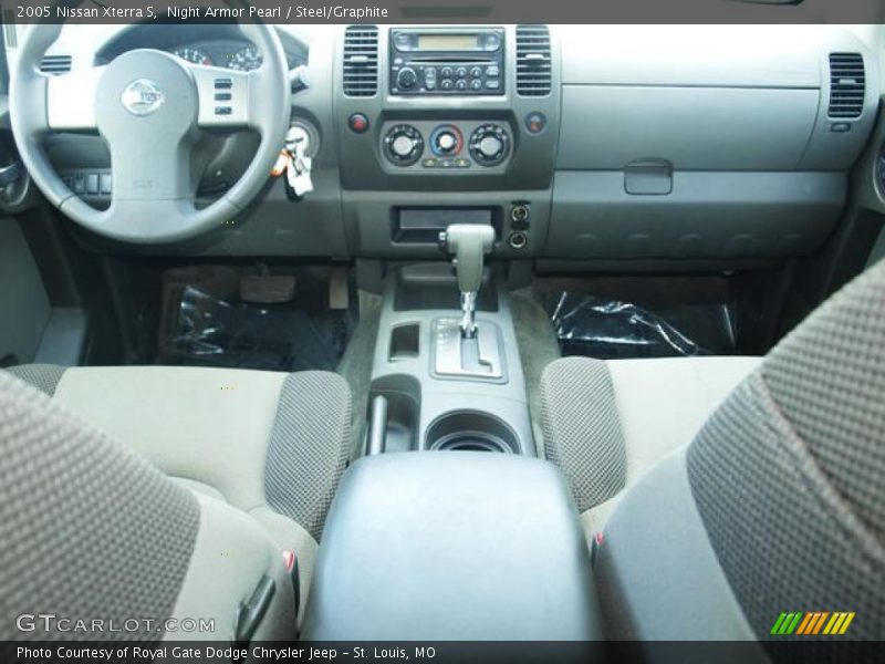 Night Armor Pearl / Steel/Graphite 2005 Nissan Xterra S