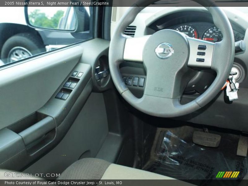 Night Armor Pearl / Steel/Graphite 2005 Nissan Xterra S