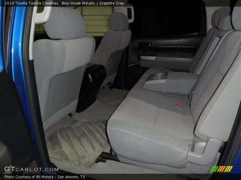 Blue Streak Metallic / Graphite Gray 2010 Toyota Tundra CrewMax