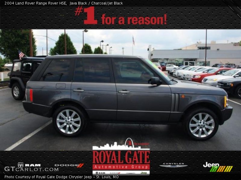 Java Black / Charcoal/Jet Black 2004 Land Rover Range Rover HSE