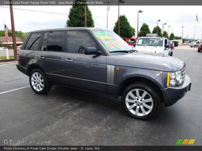 Java Black / Charcoal/Jet Black 2004 Land Rover Range Rover HSE