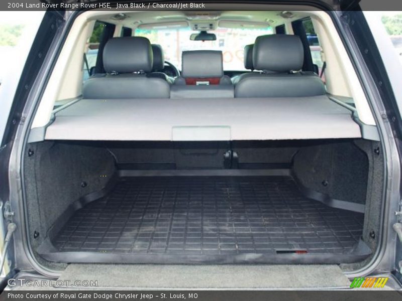 Java Black / Charcoal/Jet Black 2004 Land Rover Range Rover HSE