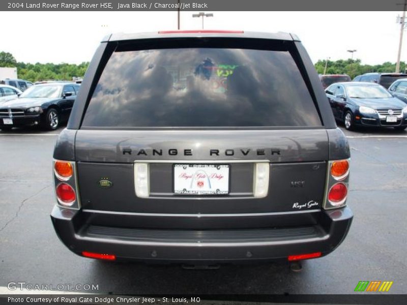 Java Black / Charcoal/Jet Black 2004 Land Rover Range Rover HSE