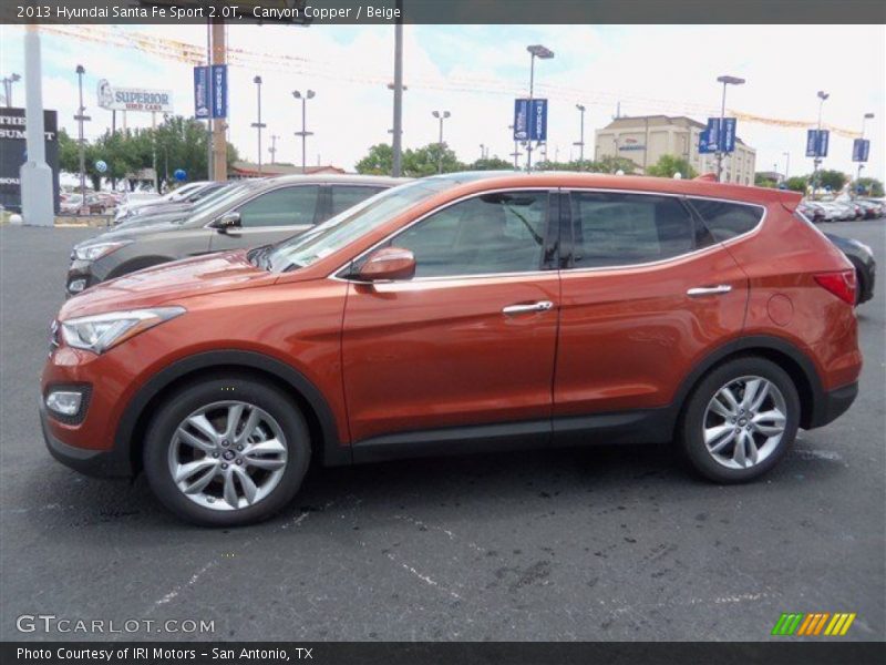  2013 Santa Fe Sport 2.0T Canyon Copper