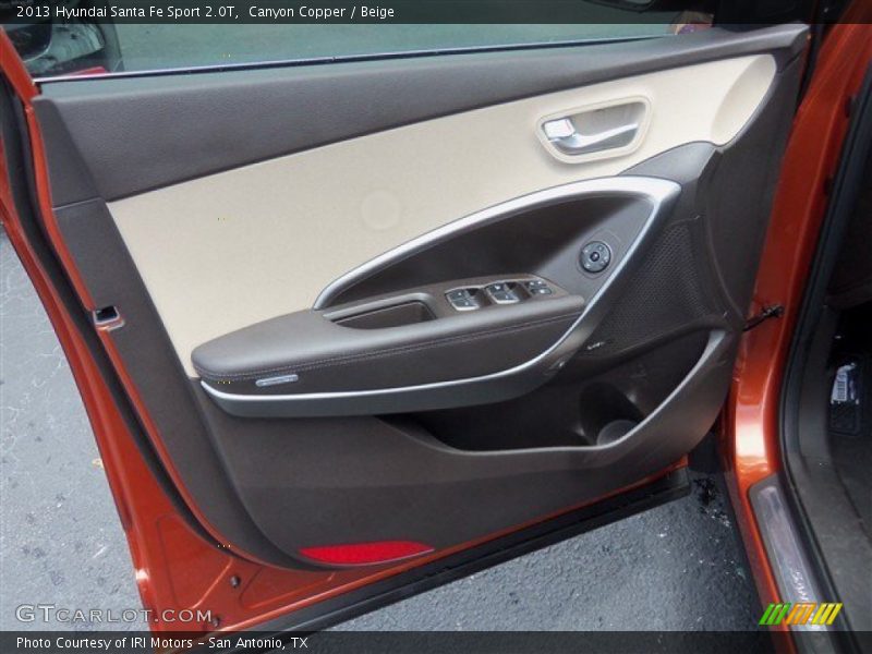 Door Panel of 2013 Santa Fe Sport 2.0T