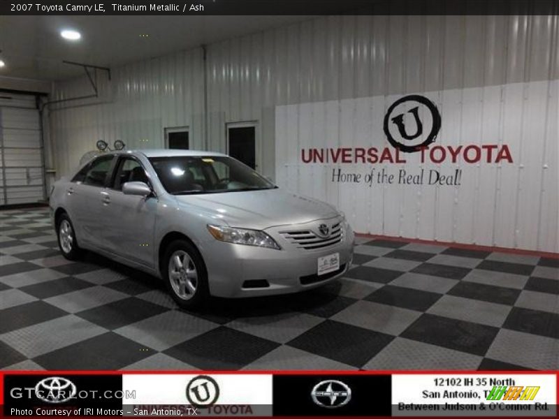 Titanium Metallic / Ash 2007 Toyota Camry LE