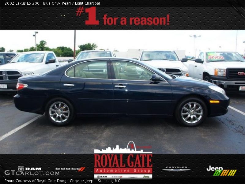 Blue Onyx Pearl / Light Charcoal 2002 Lexus ES 300