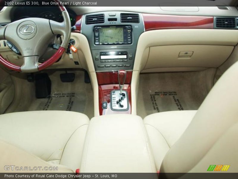 Blue Onyx Pearl / Light Charcoal 2002 Lexus ES 300