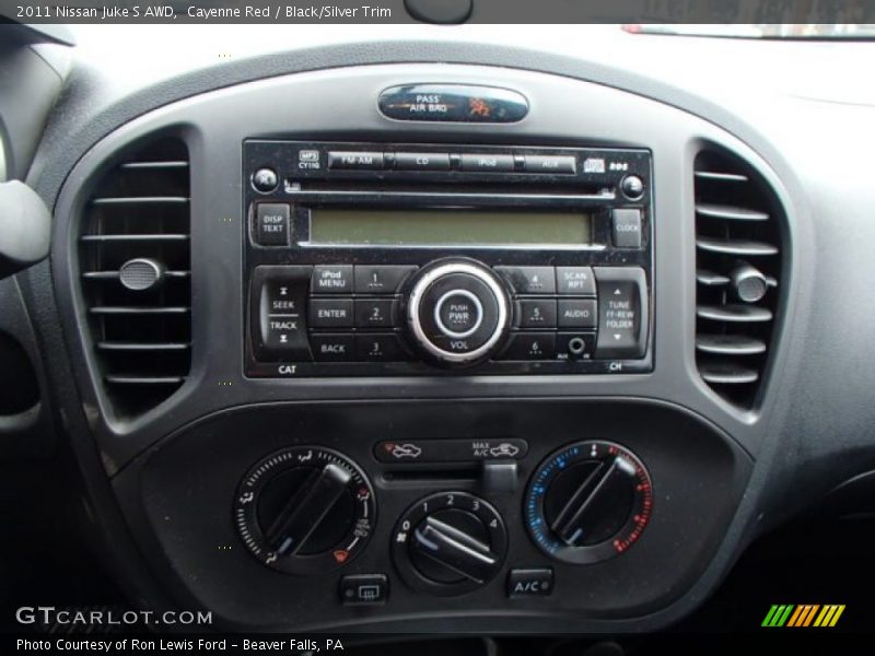 Cayenne Red / Black/Silver Trim 2011 Nissan Juke S AWD
