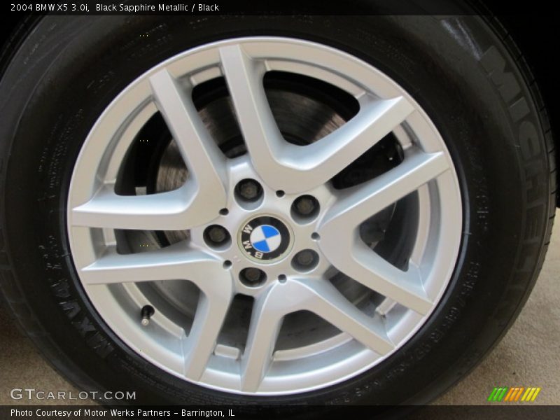 Black Sapphire Metallic / Black 2004 BMW X5 3.0i
