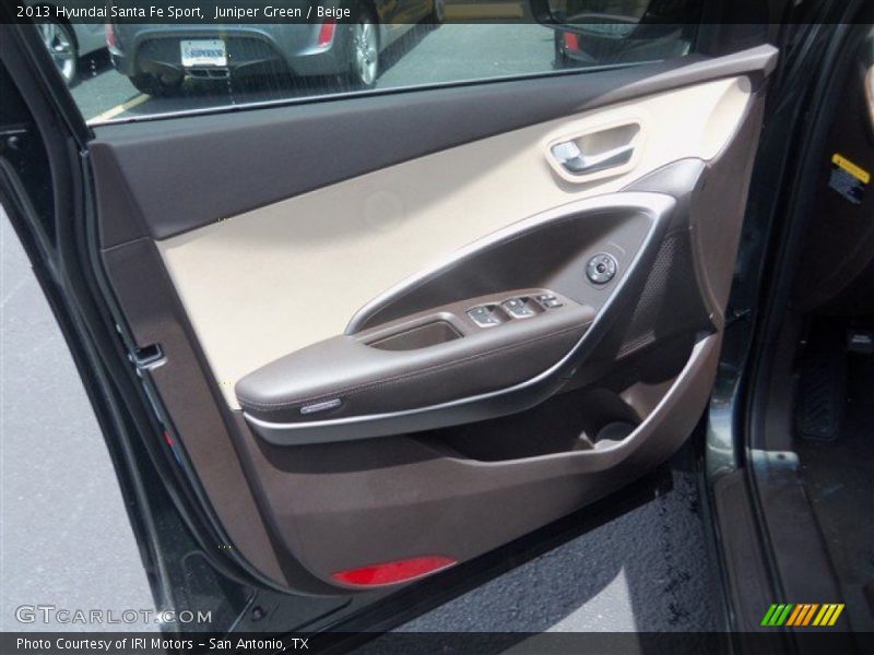 Juniper Green / Beige 2013 Hyundai Santa Fe Sport