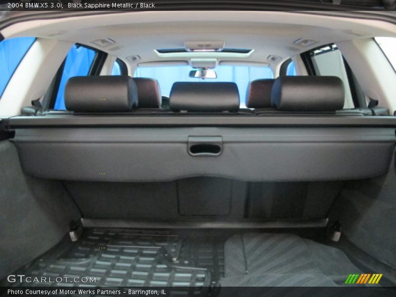 Black Sapphire Metallic / Black 2004 BMW X5 3.0i