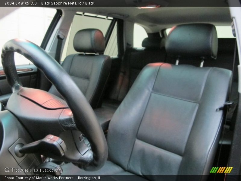 Black Sapphire Metallic / Black 2004 BMW X5 3.0i