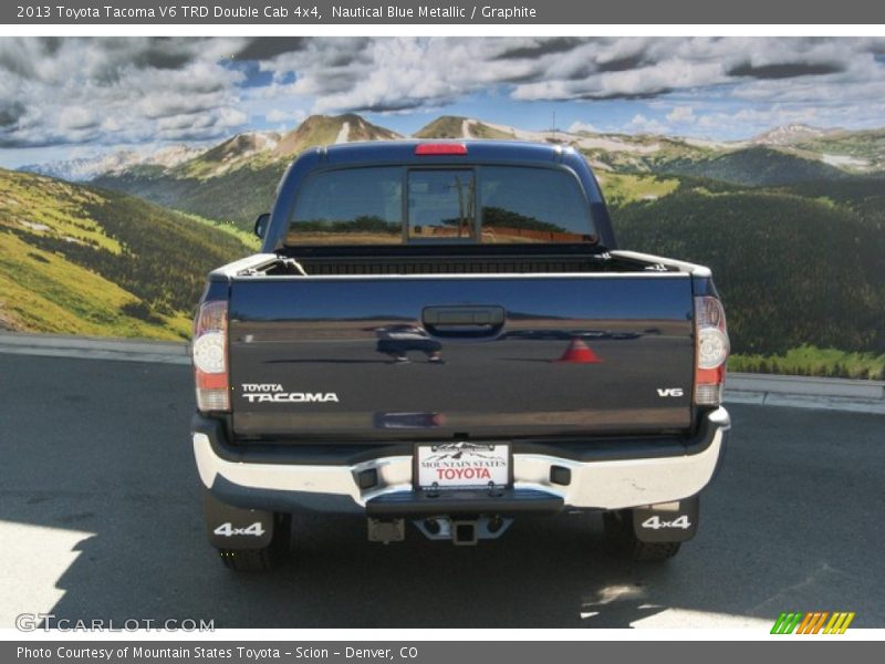 Nautical Blue Metallic / Graphite 2013 Toyota Tacoma V6 TRD Double Cab 4x4