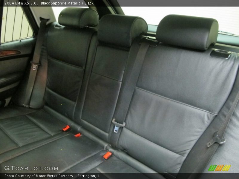 Black Sapphire Metallic / Black 2004 BMW X5 3.0i
