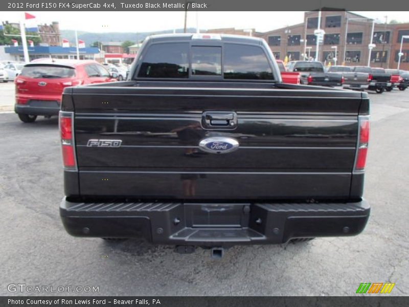 Tuxedo Black Metallic / Black 2012 Ford F150 FX4 SuperCab 4x4
