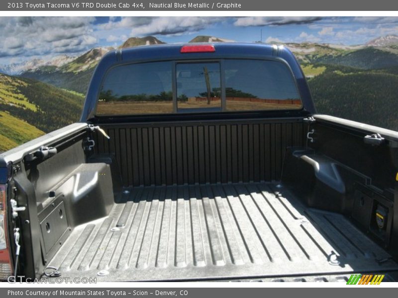 Nautical Blue Metallic / Graphite 2013 Toyota Tacoma V6 TRD Double Cab 4x4